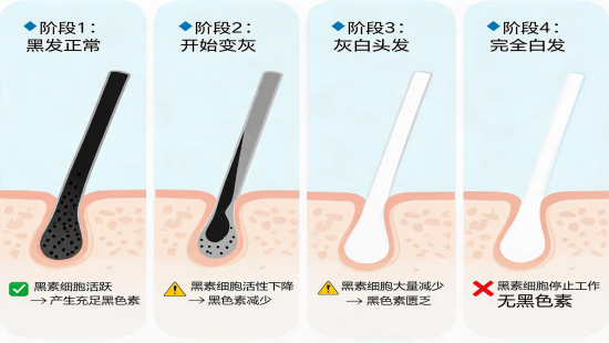 白发还能变黑吗？白发的科学原因告诉你真相