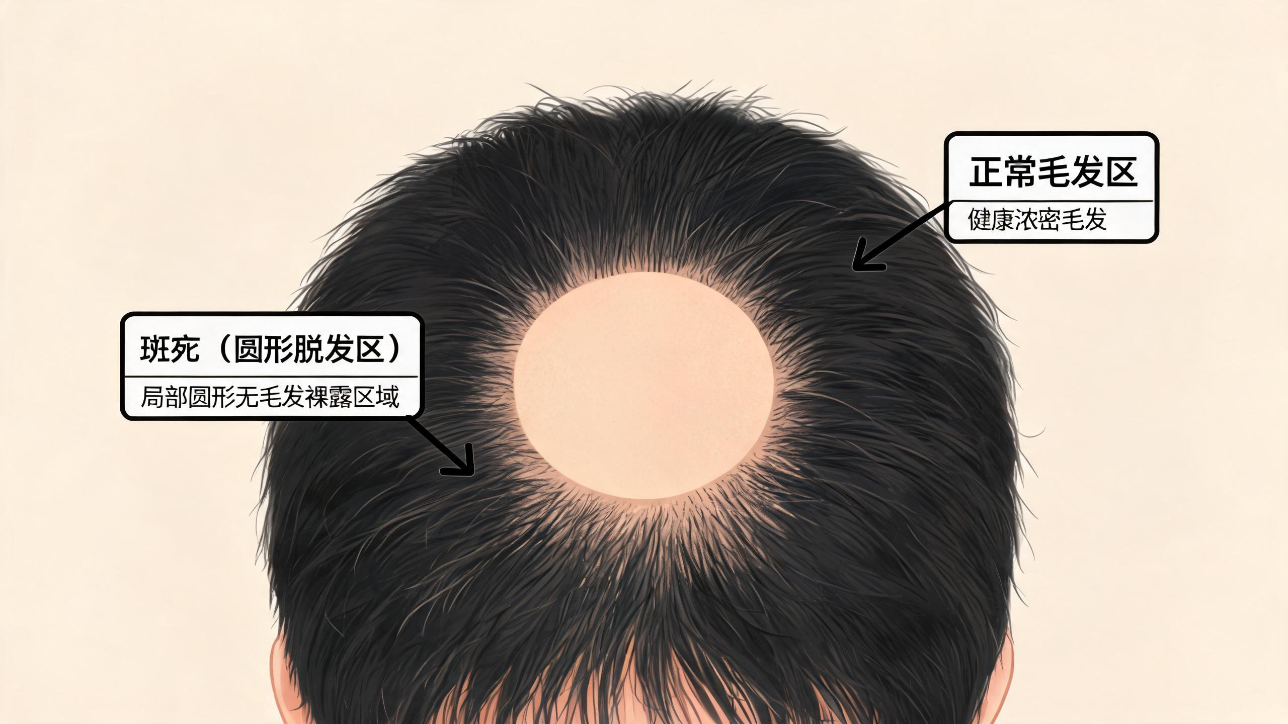 斑秃突然找上门 一夜之间掉了一块头发的恐慌